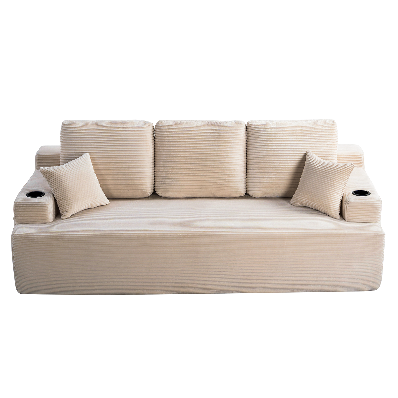 87 In 3-Seater Sofa For Living Room, Comfy Couches With Deep Seat,