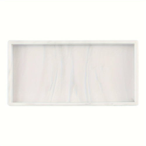 Elegant Silicone Vanity Tray for Organized Bathroom  Decor