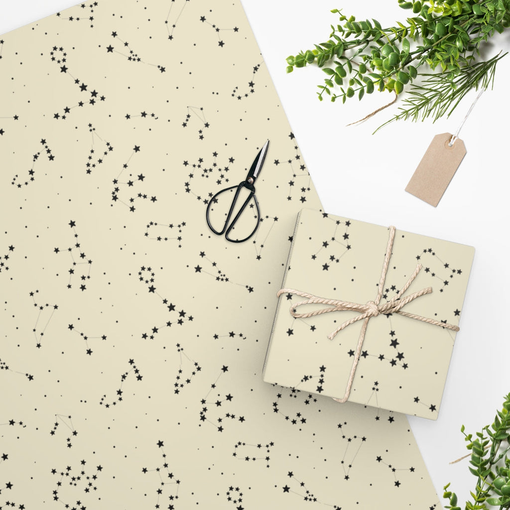 Space Constellations Wrapping Paper