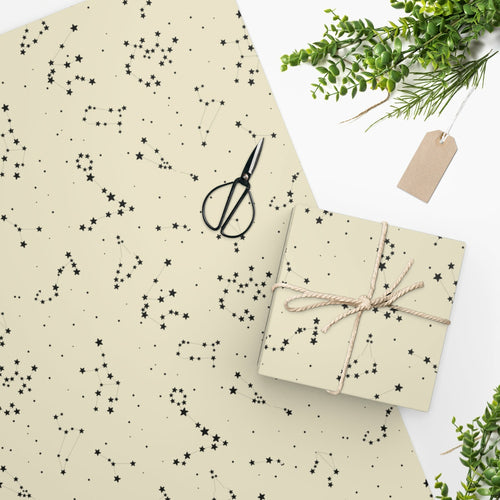 Space Constellations Wrapping Paper