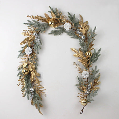 Festive Holiday Twisted Vine Garland