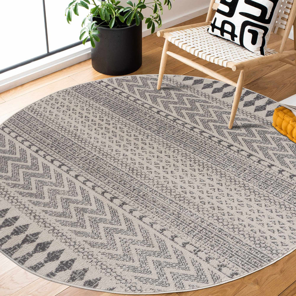 Tigri Aztec Ivory & Gray 2311 Area Rug - Clearance