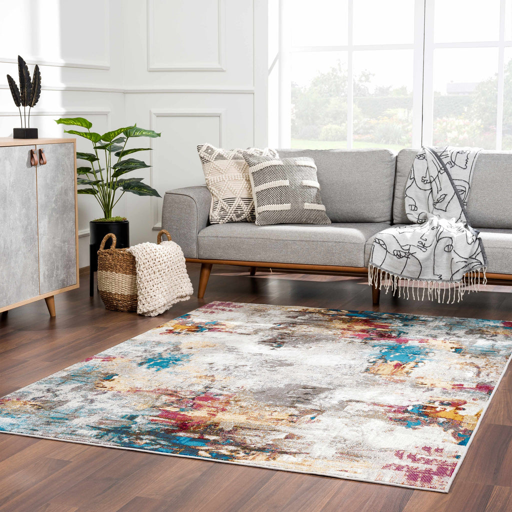 Mardin Abstract Area Rug - Clearance
