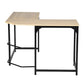 L Shaped Computer Desk PC Laptop Table Wood Workstation Furniture