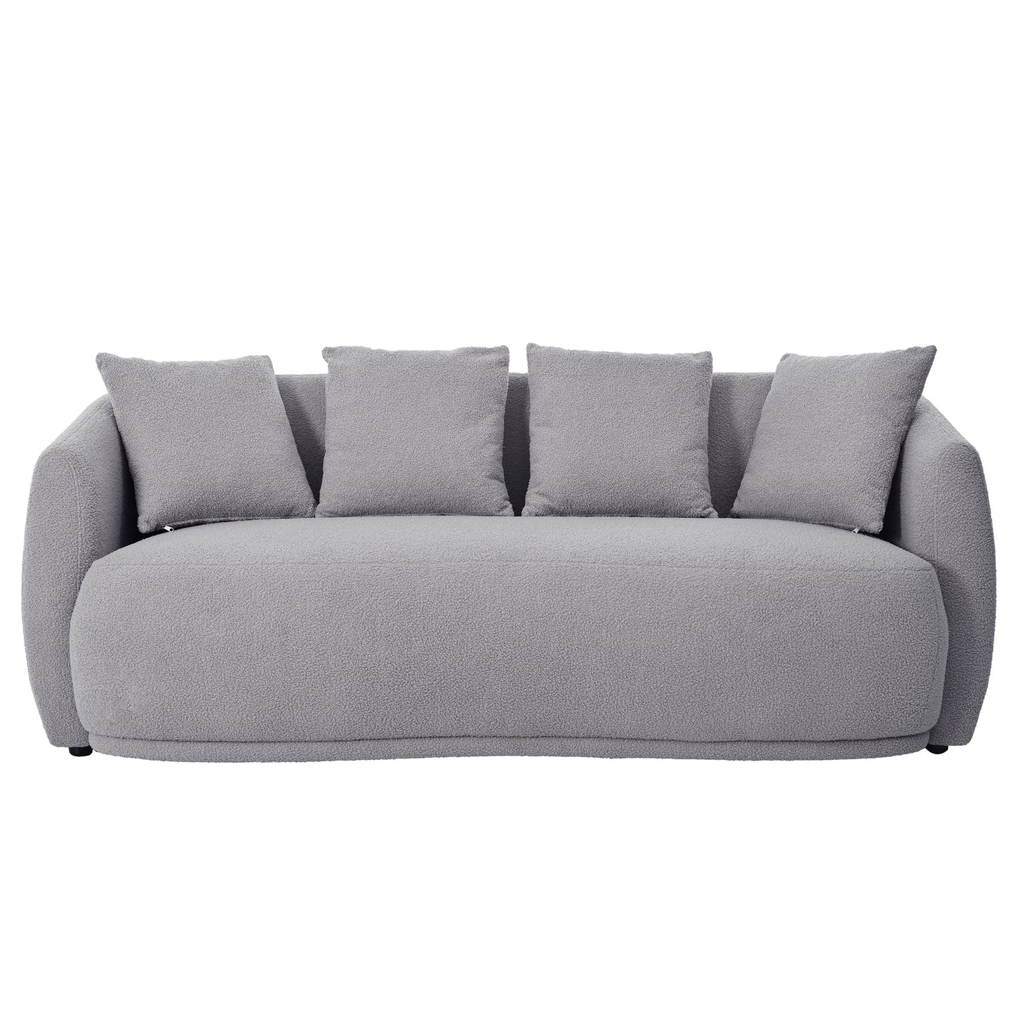 Upholstered Sofa,Modern Arm Chair for Living Room and Bedroom,with 4