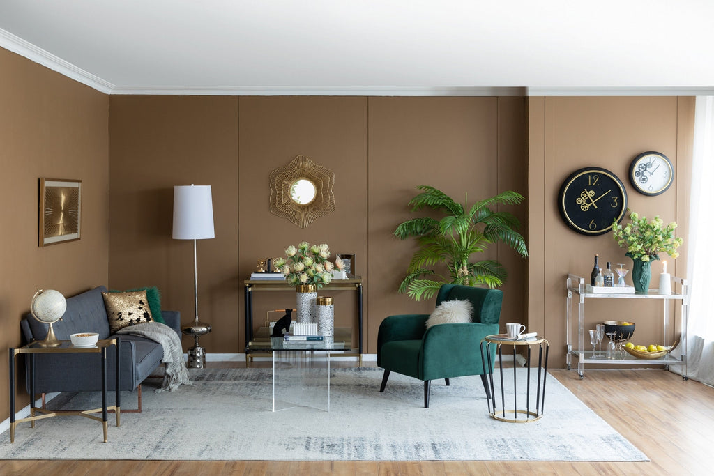 D27x2.4' Metal Mirror, Wall Mounted Mirror Home Decor for Bathroom