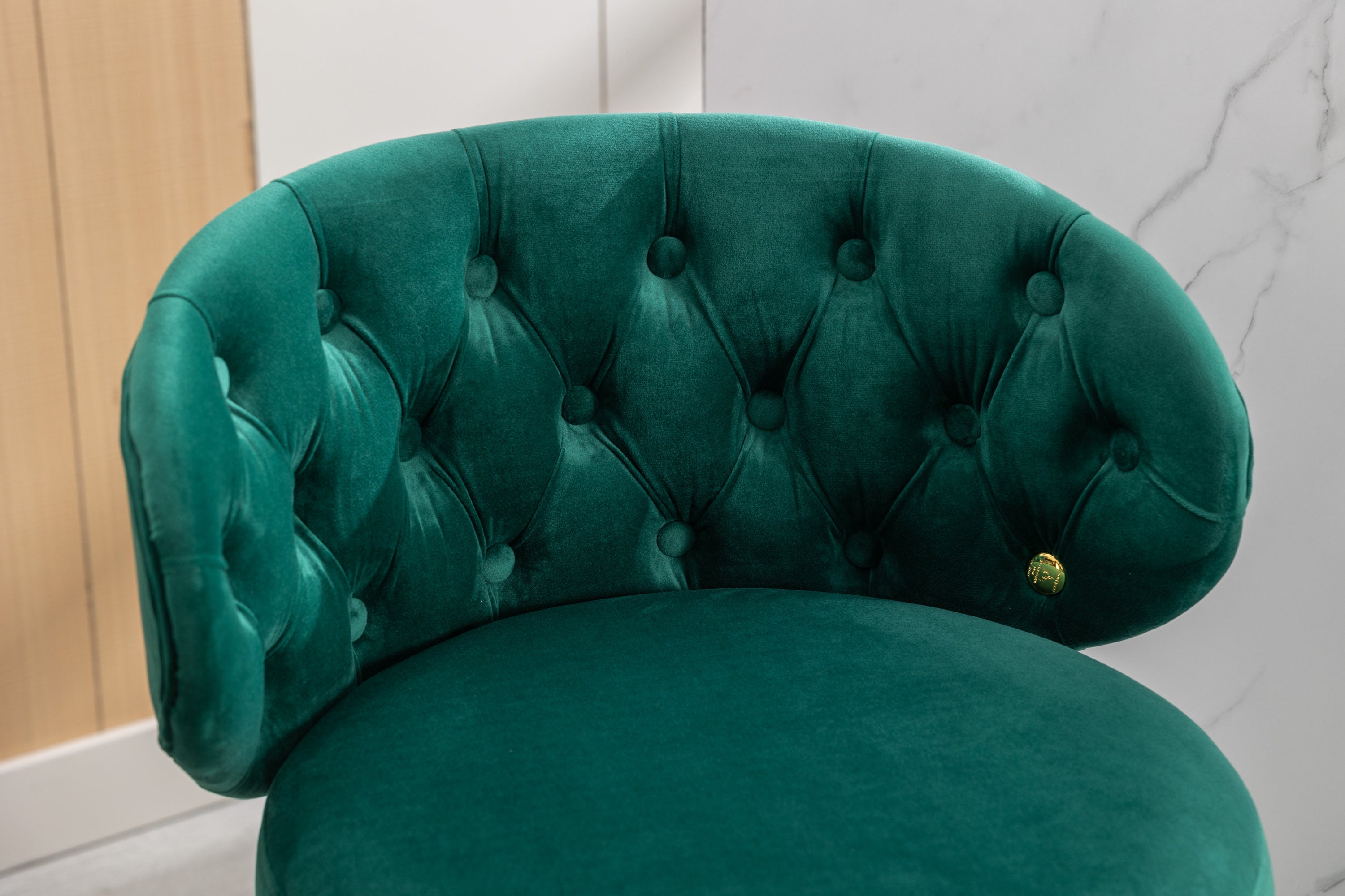 Counter Height Bar Stools Set of 2 for Kitchen Counter Solid Wood Legs