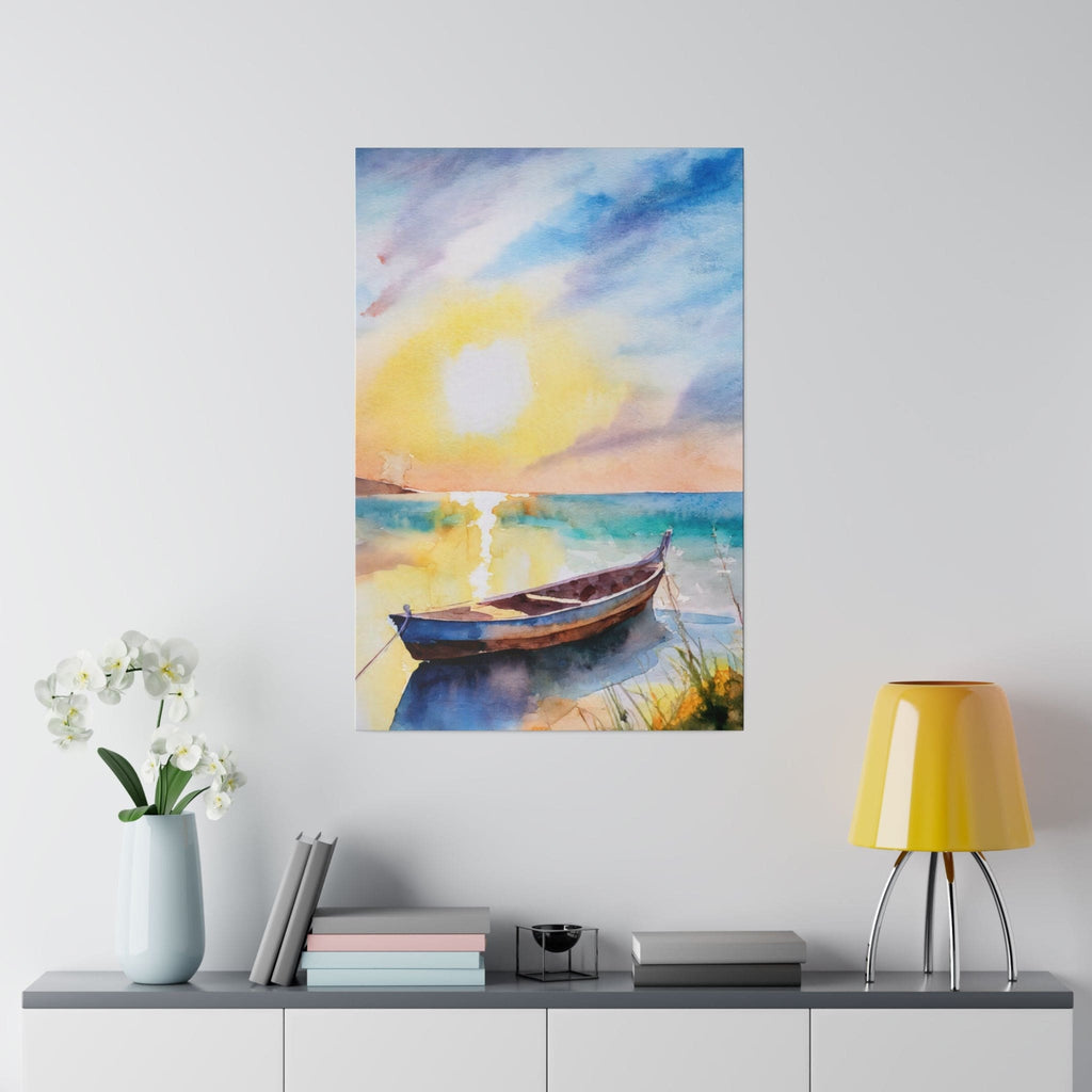 Wall Decor - Giclee Poster Art Print - Sunset by the Sea Print